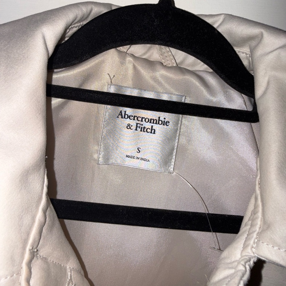 Abercrombie Waxed Belted Utility Jacket Size S - Picture 3 of 4